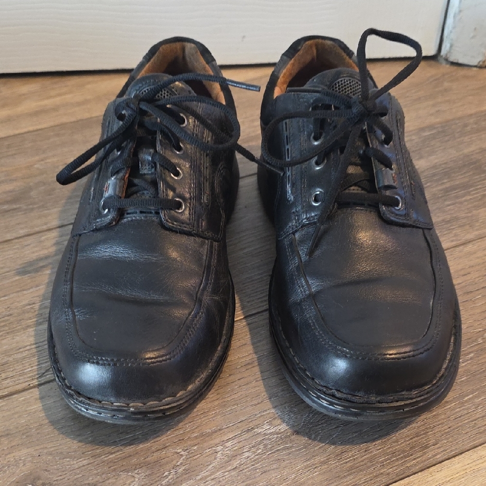 Men's Black Leather Shoes